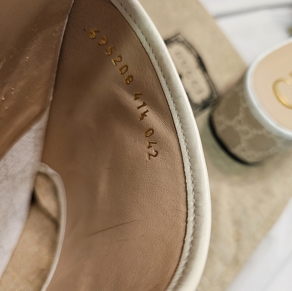 Gucci Supreme Block heel 41.5 - Picture 7 of 9